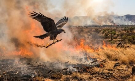 The Fire Starter: Why the Black Kite Uses Smoke to Hunt