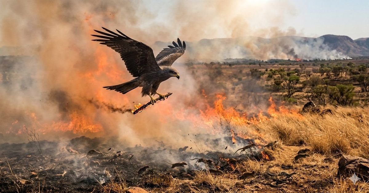 The Fire Starter: Why the Black Kite Uses Smoke to Hunt