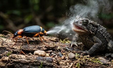How the Bombardier Beetle Fires Boiling Acid
