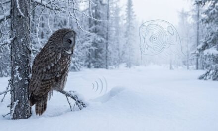 The Sight of a Ghost: Why the Great Gray Owl Can Hear Through Two Feet of Snow