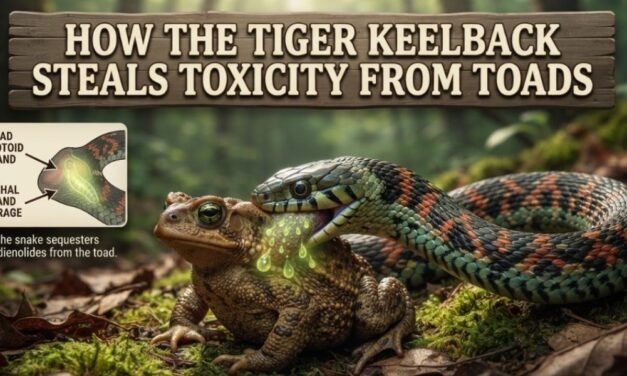 How the Tiger Keelback Snake Steals Toxicity from Toads