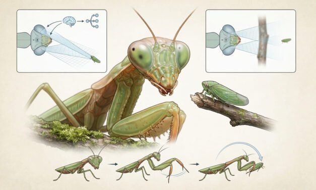 The 3D Hunter: Why the Praying Mantis Sees in Three Dimensions