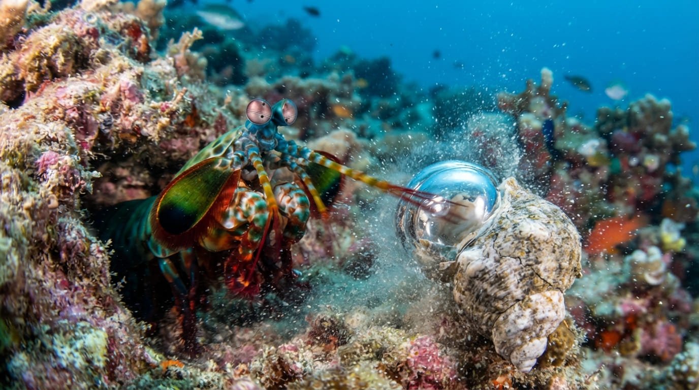 The Bullet Puncher: How the Mantis Shrimp Strikes with the Acceleration of a Bullet