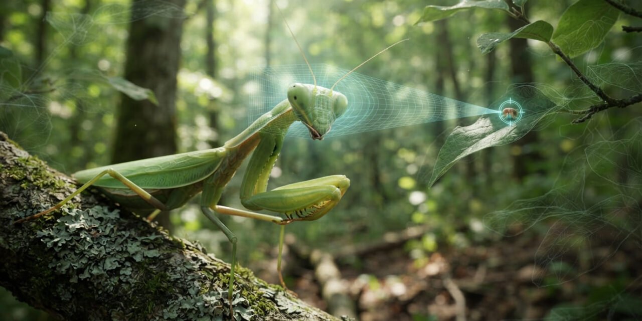 The 3D Hunter: Why the Praying Mantis Sees in Three Dimensions