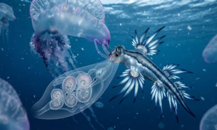 The Blue Dragon: How the Sea Slug Steals Jellyfish Weapons