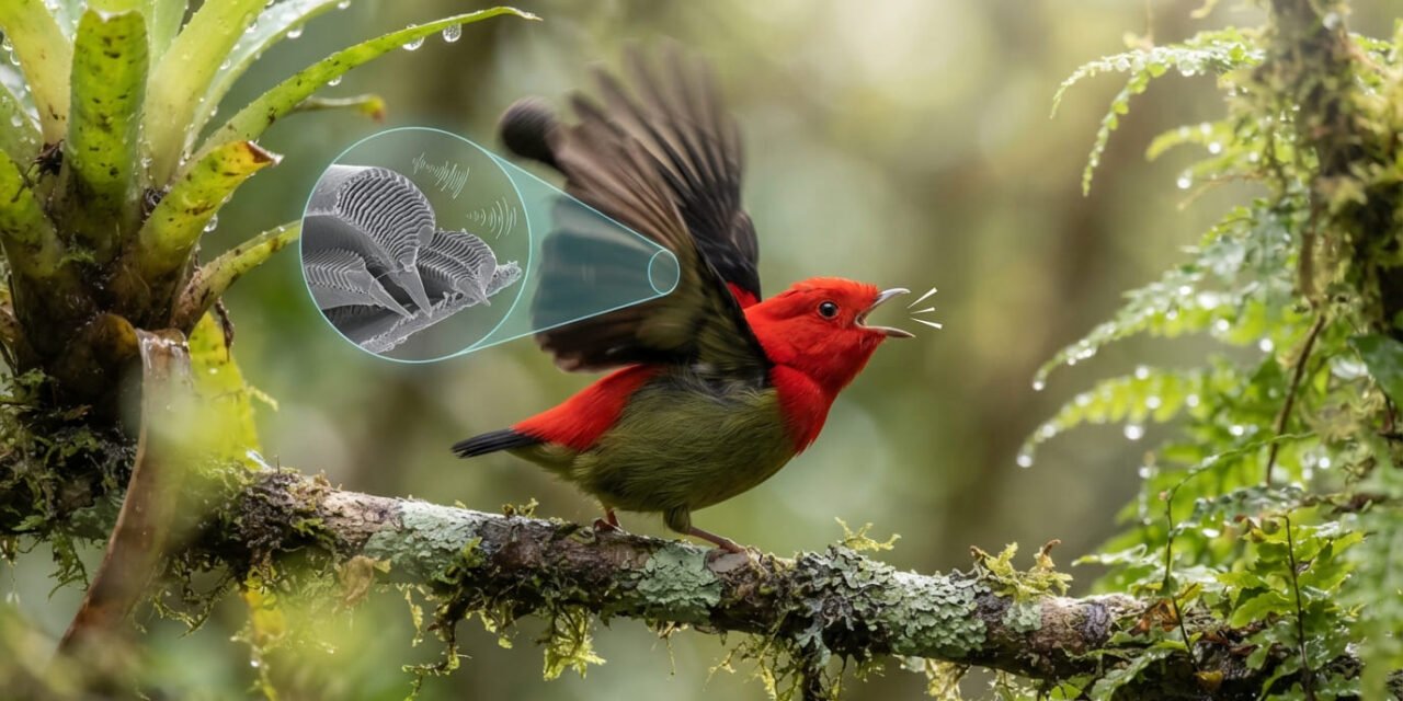 The Living Violin: How the Club-Winged Manakin Sings with Its Wings