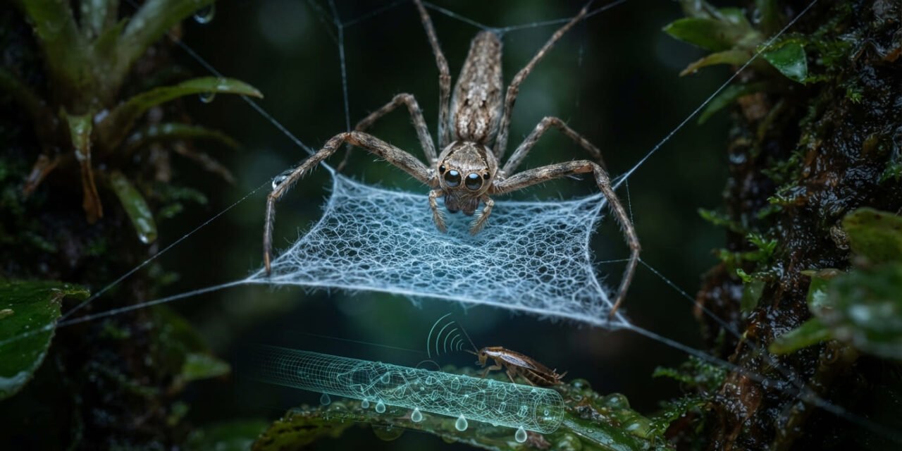 The Net-Casting Hunter: How the Ogre-Faced Spider Weaves a Hand-Held Trap