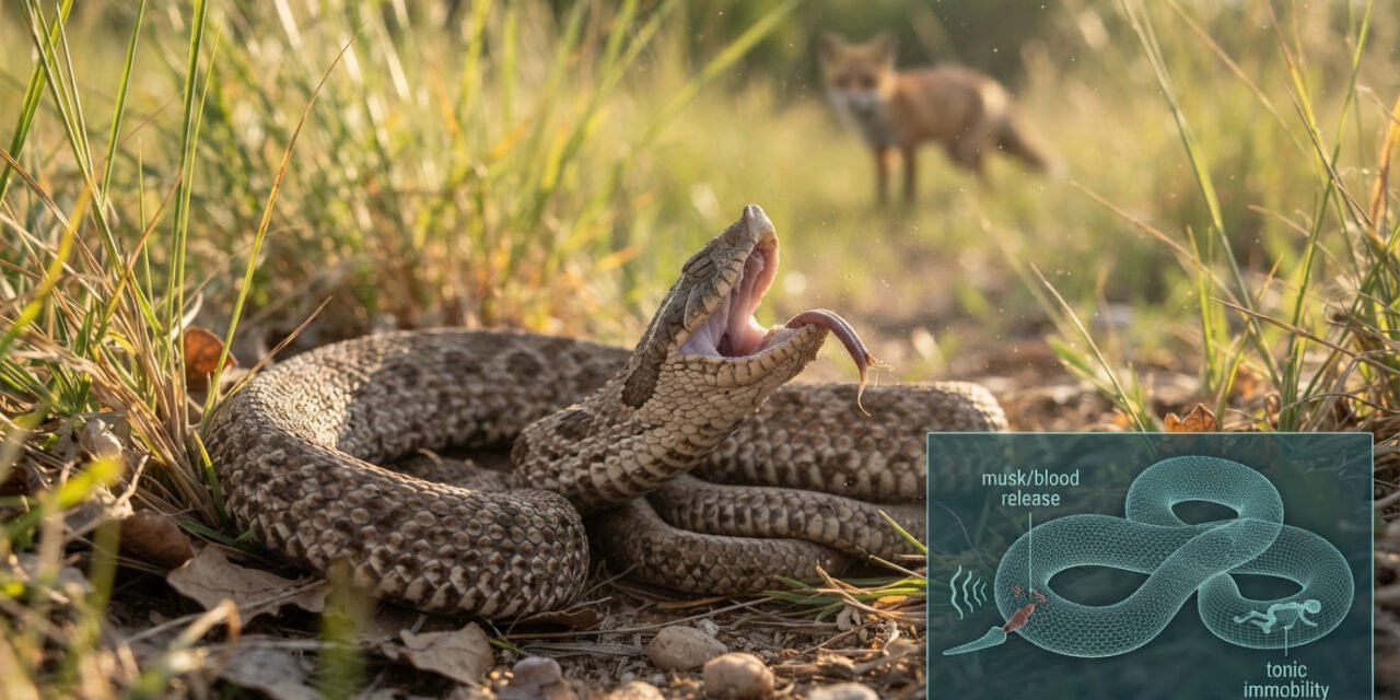 The Drama Queen of the Grass: How the Hognose Snake Acts Its Way Out of Danger