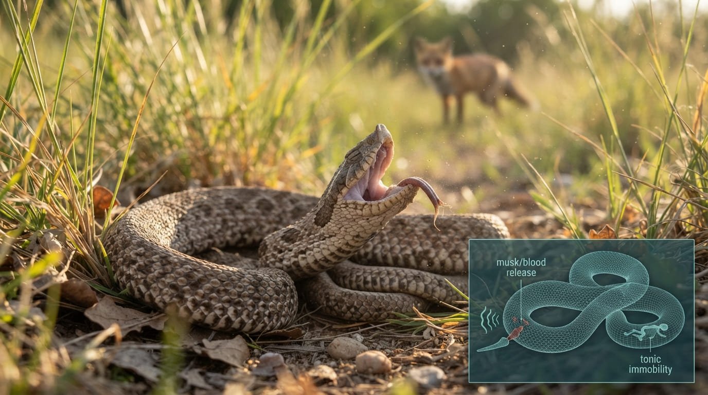 The Drama Queen of the Grass: How the Hognose Snake Acts Its Way Out of Danger