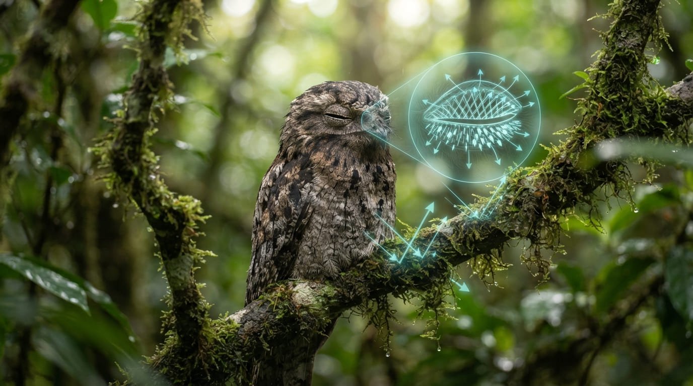 The Living Branch: How the Potoo Uses Magic Eyelids to Stay Invisible