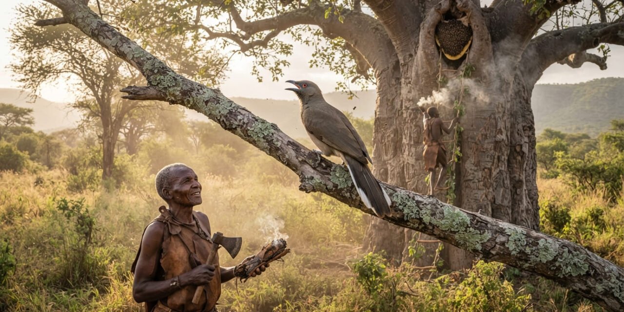 The Avian Partner: How a Wild Bird “Talks” and Works with Humans to Hunt Honey