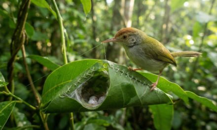 The Tiny Tailor: How the Tailorbird Sews Its Own Leaf Cradle