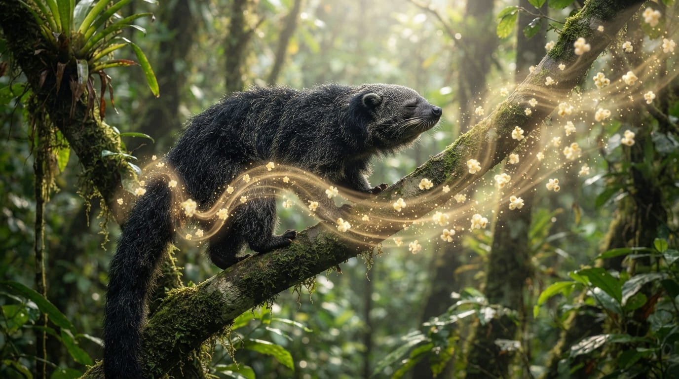 The Popcorn Beast: Why the Binturong’s Territory Smells Exactly Like Hot Buttered Popcorn