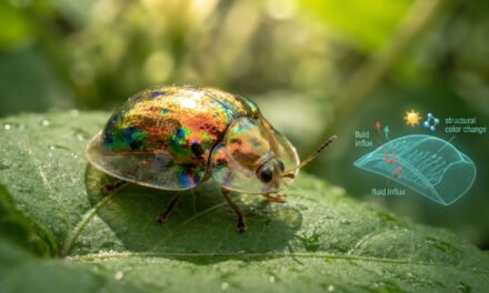 The Color-Shifting Shield: How the Golden Tortoise Beetle Changes Its Mood Ring Shell