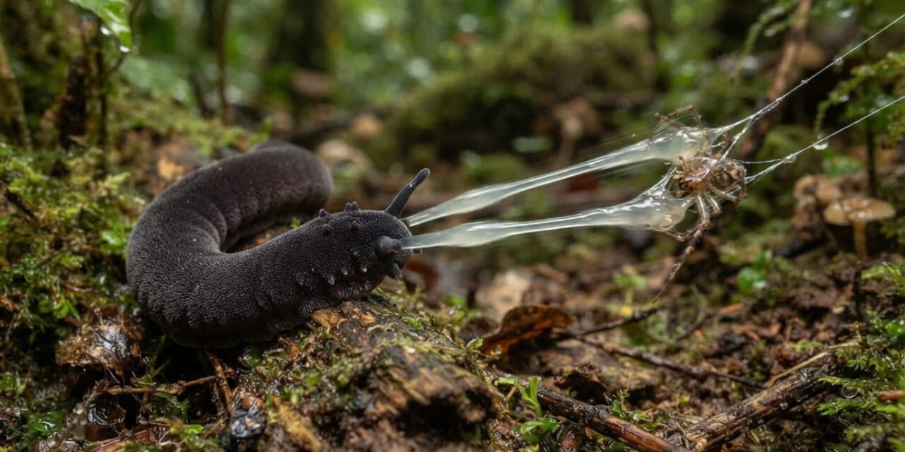 The Slime Slinger: How the Velvet Worm Shoots High-Velocity Glue Cannons