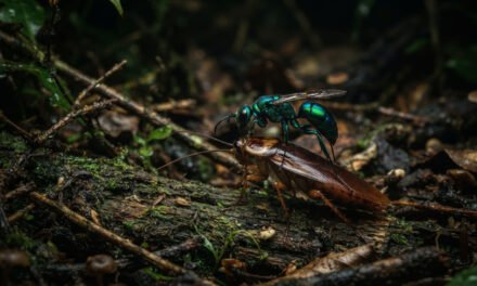 The Brain Surgeon: How the Emerald Jewel Wasp Zombifies Cockroaches
