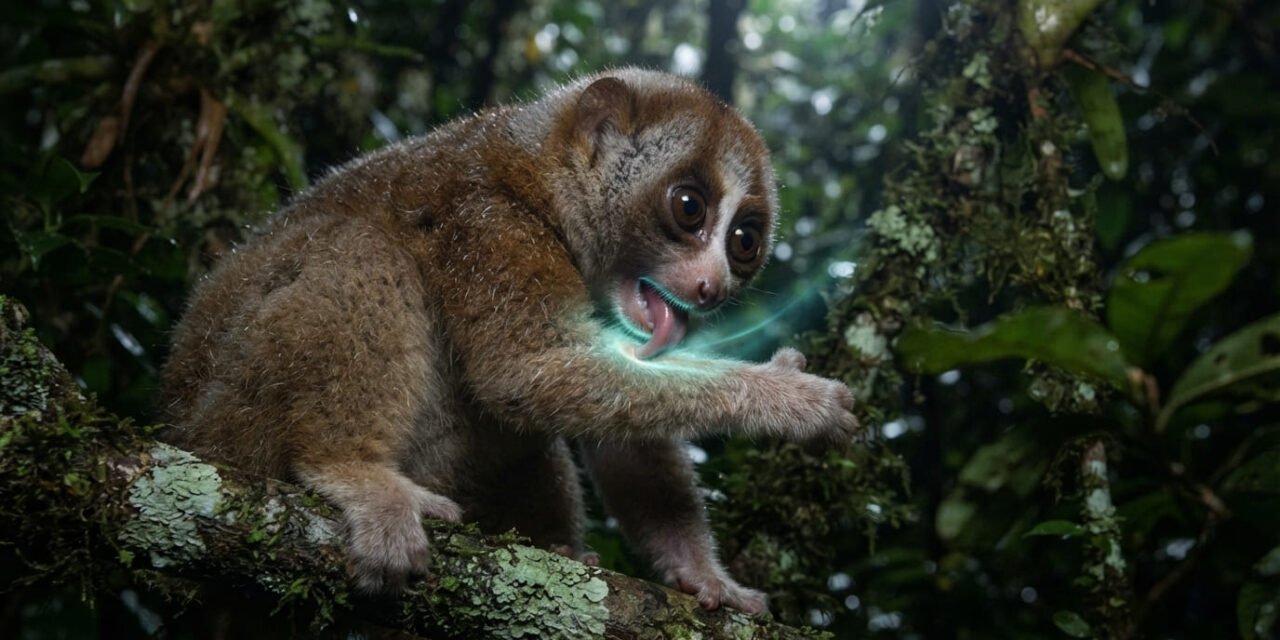 The Venomous Cute: Why the Slow Loris Licks Its Own Elbows to Create a Poisonous Bite