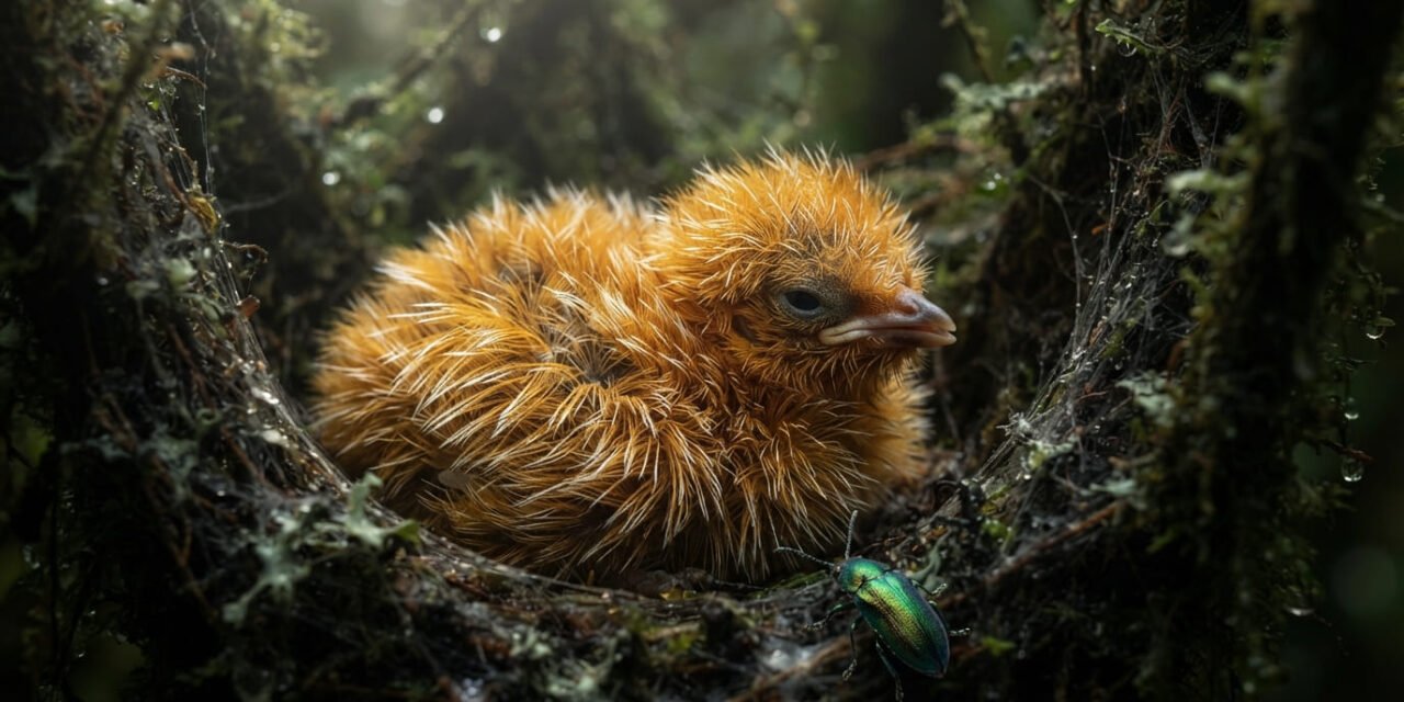 The Caterpillar Costume: How the Cinereous Mourner Chick Escapes Death