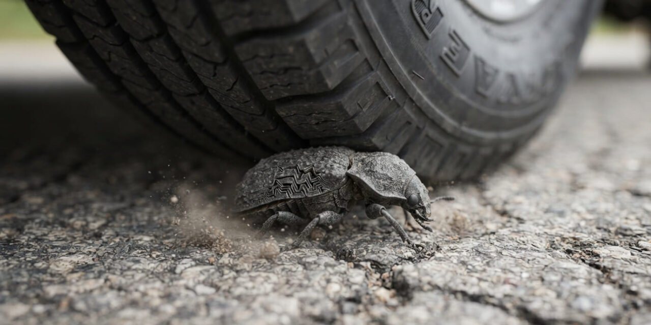 How the Ironclad Beetle Survives Being Run Over by a Car