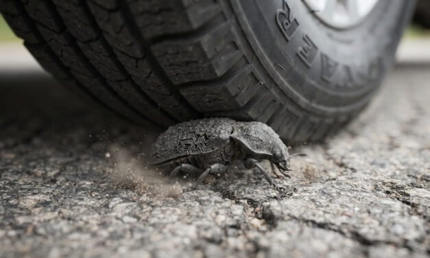 How the Ironclad Beetle Survives Being Run Over by a Car