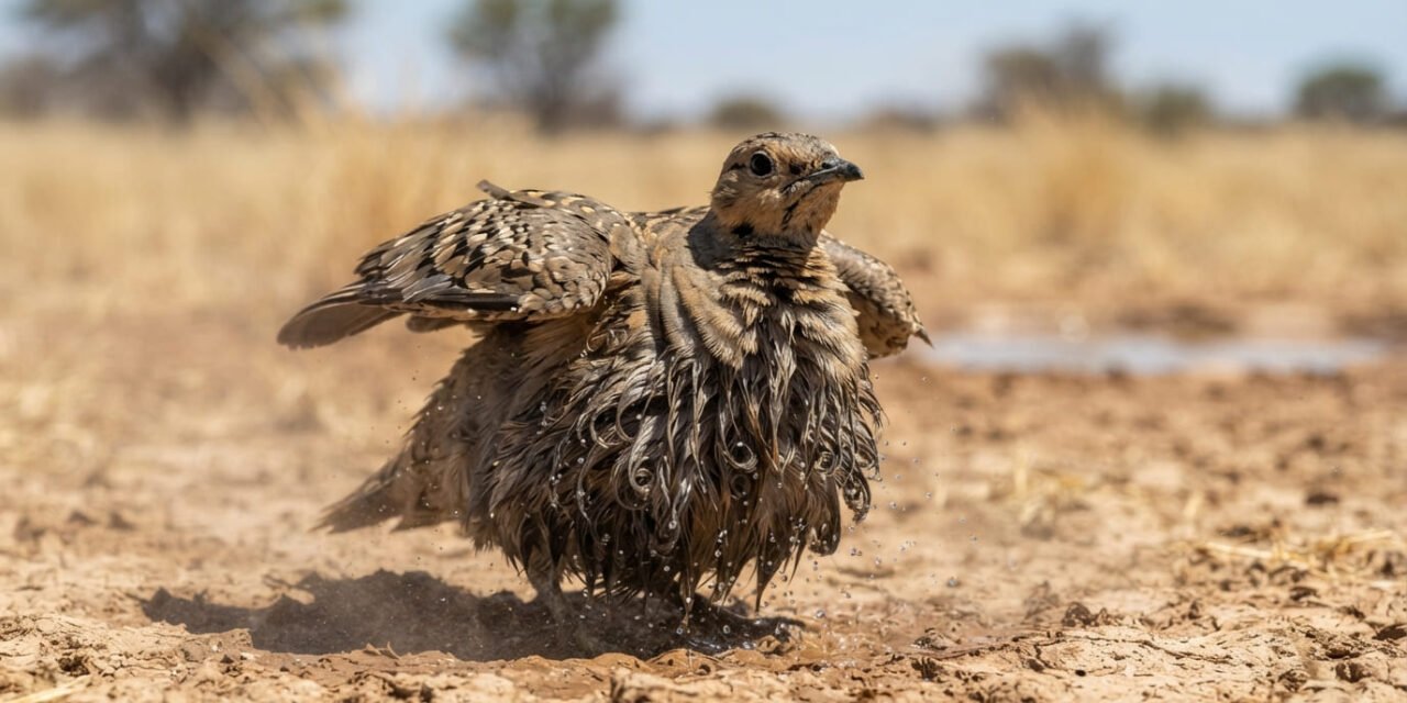 The Desert Sponge: How the Sandgrouse Defies the Heat