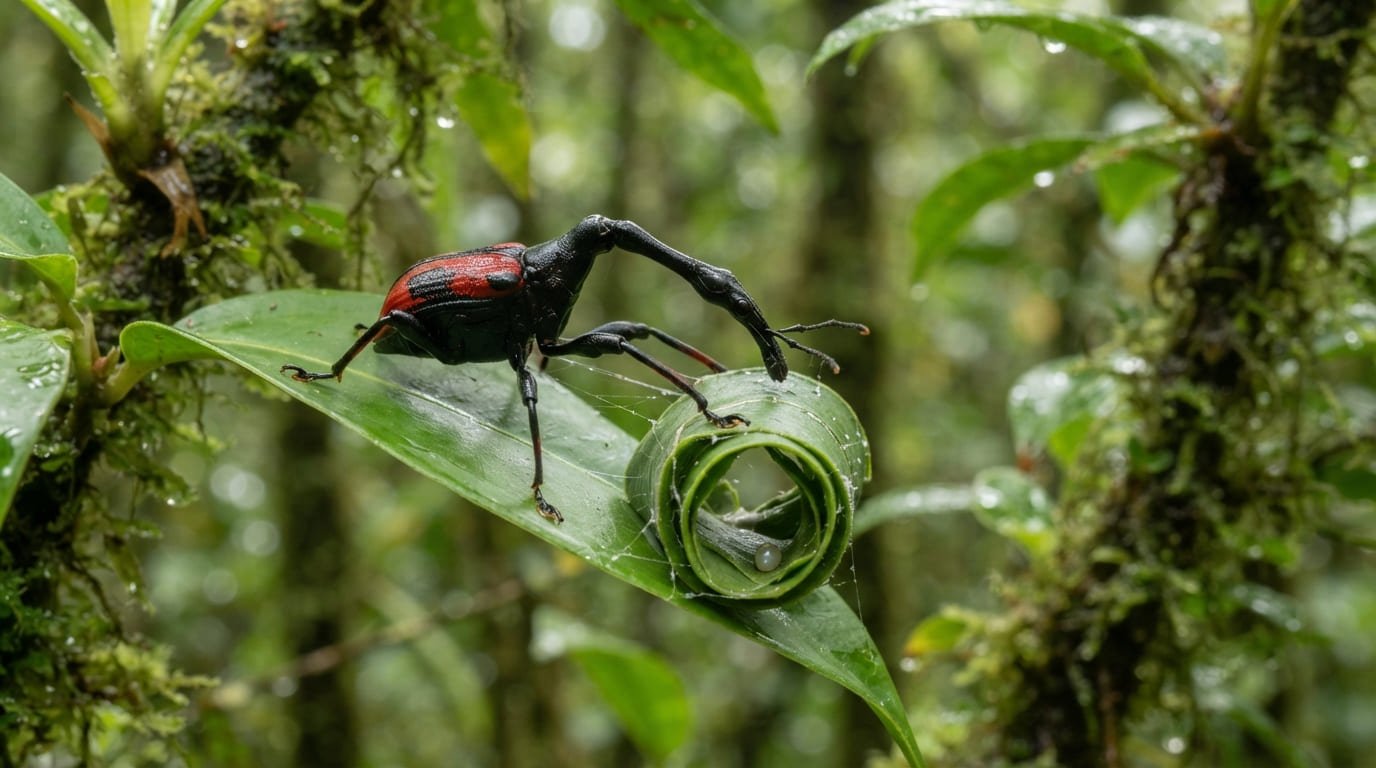 The Madagascar Giraffe Weevil: Engineering with a Long Neck