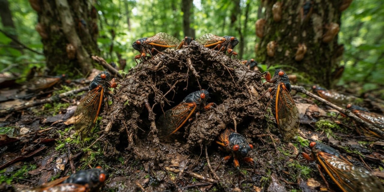 The Underground Clock: How the 17-Year Cicada Uses Prime Numbers to Avoid Predators
