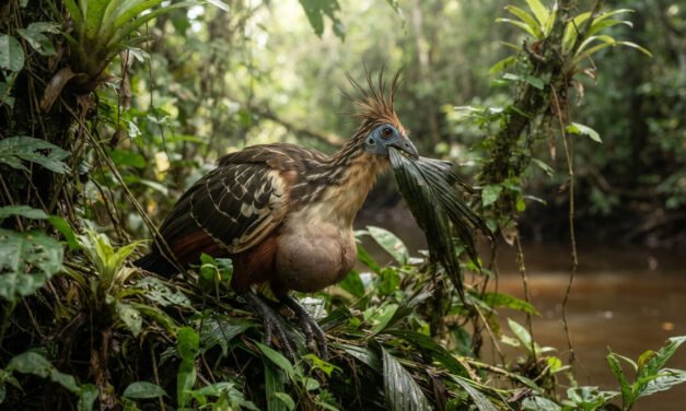 The Flying Cow: How the Hoatzin Bird Digests Leaves Using Fermentation