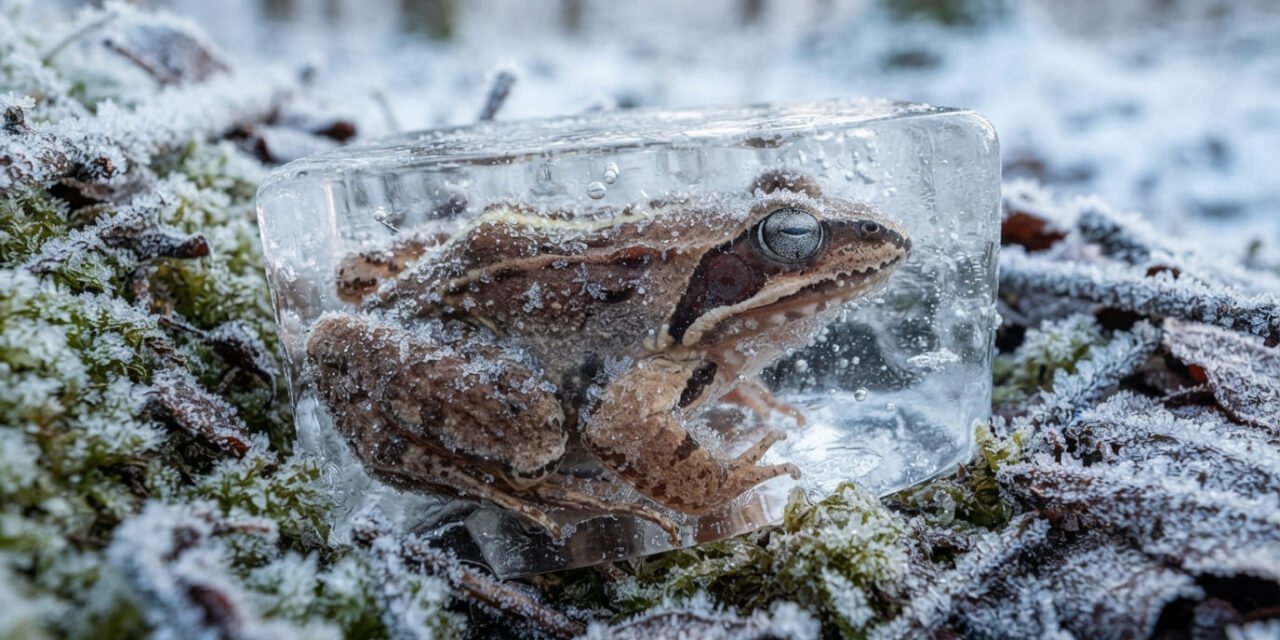 The Living Ice Cube: How the Wood Frog Survives Being Frozen Solid