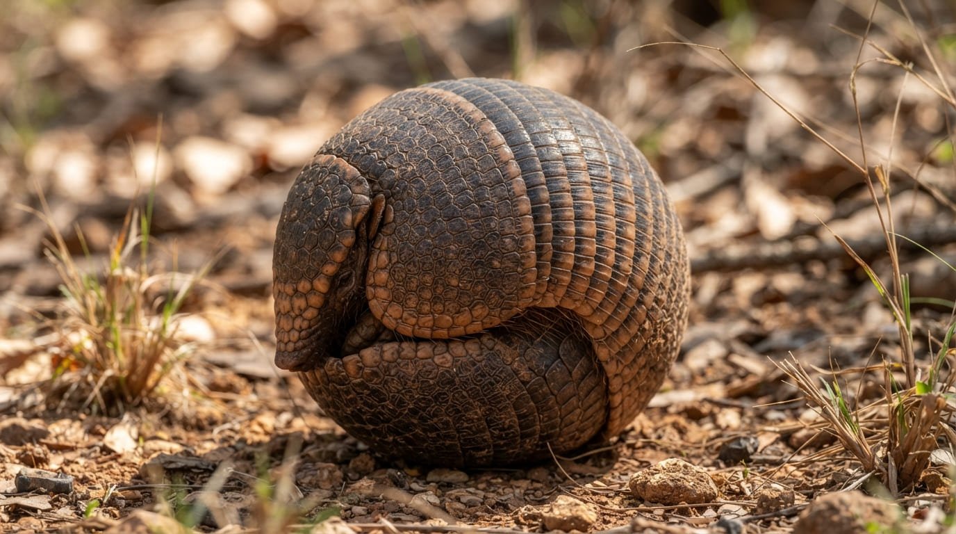 The Armored Ball: How the Three-Banded Armadillo Becomes an Unbreakable Sphere