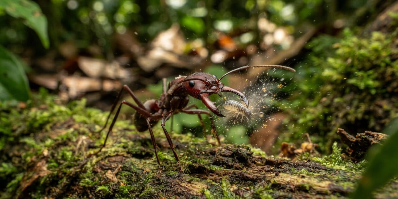 The Fastest Strike in the Forest: The Trap Jaw Ant’s Spring-Loaded Head