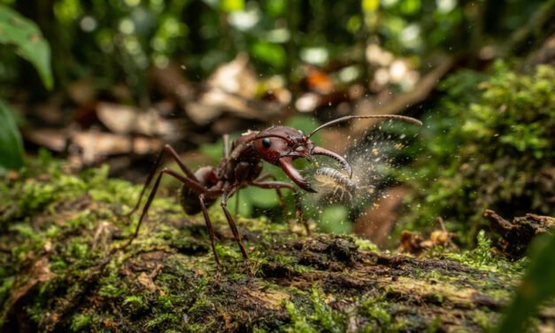 The Fastest Strike in the Forest: The Trap Jaw Ant’s Spring-Loaded Head