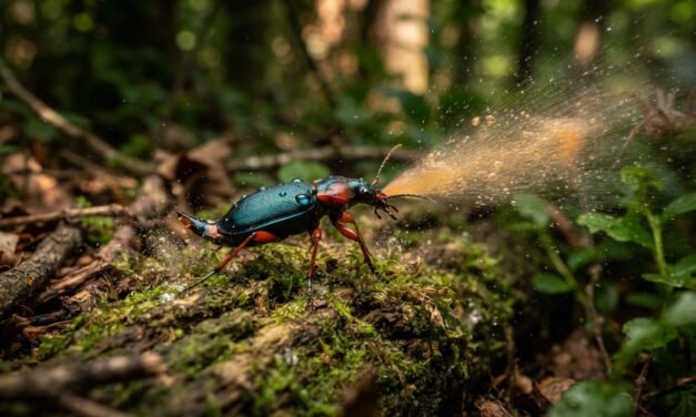 The Chemical Warrior: How the Bombardier Beetle Fires Boiling Acid