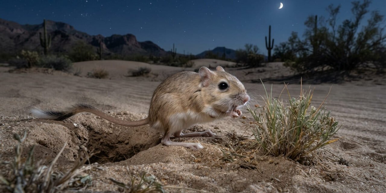 The Desert Ghost: How the Kangaroo Rat Lives Its Whole Life Without Drinking Water
