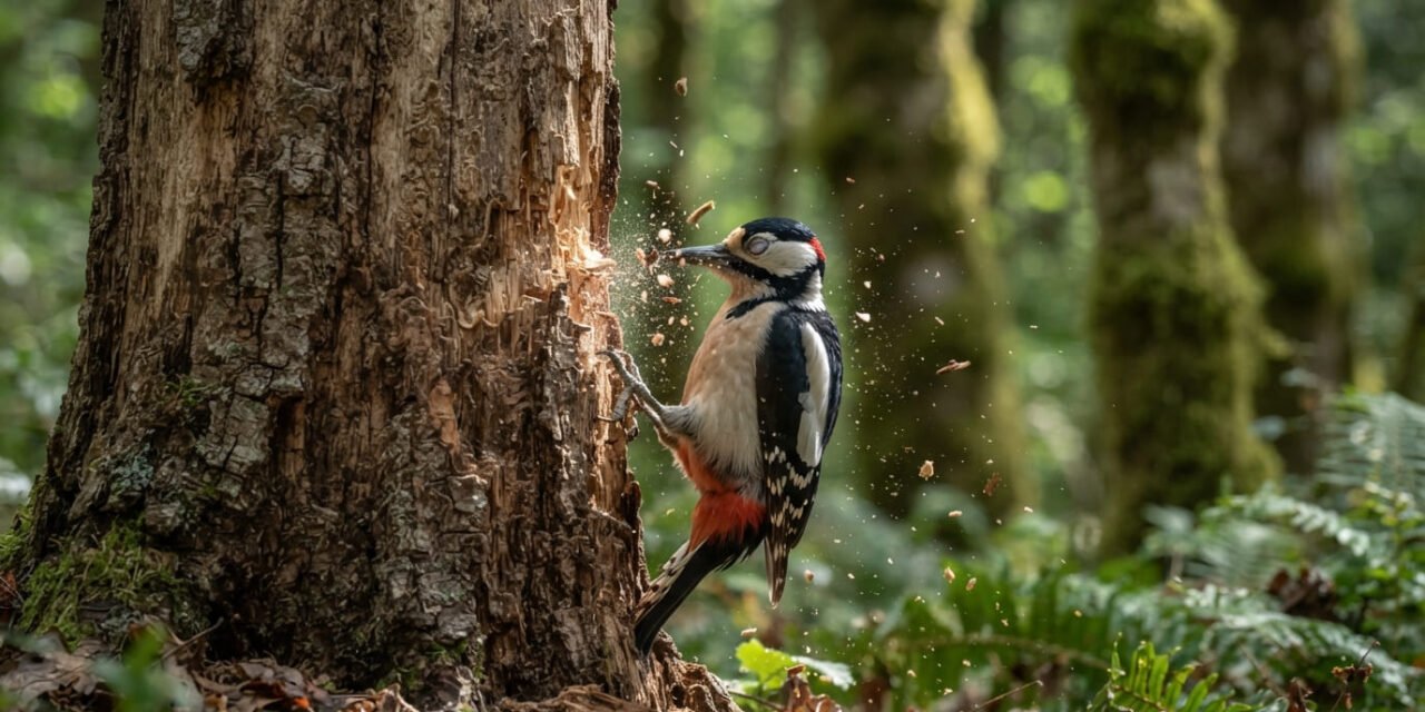The Carpenter of the Woods: Why the Woodpecker Doesn’t Get Concussions
