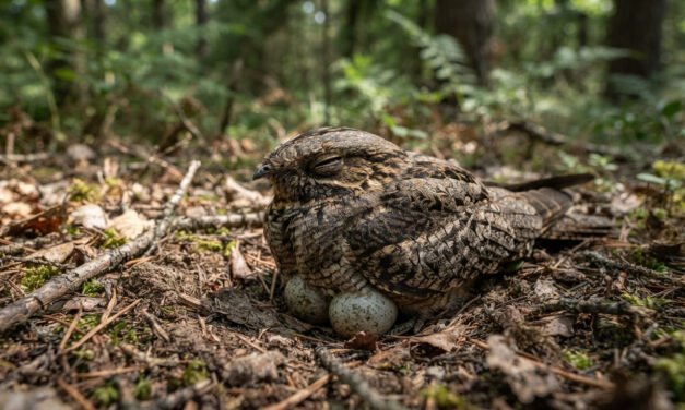 Caprimulgus europaeus: The Cryptic Ground Nesting of the European Nightjar