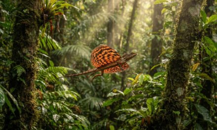 Draco volans: How the Common Flying Dragon Glides Through the Canopy