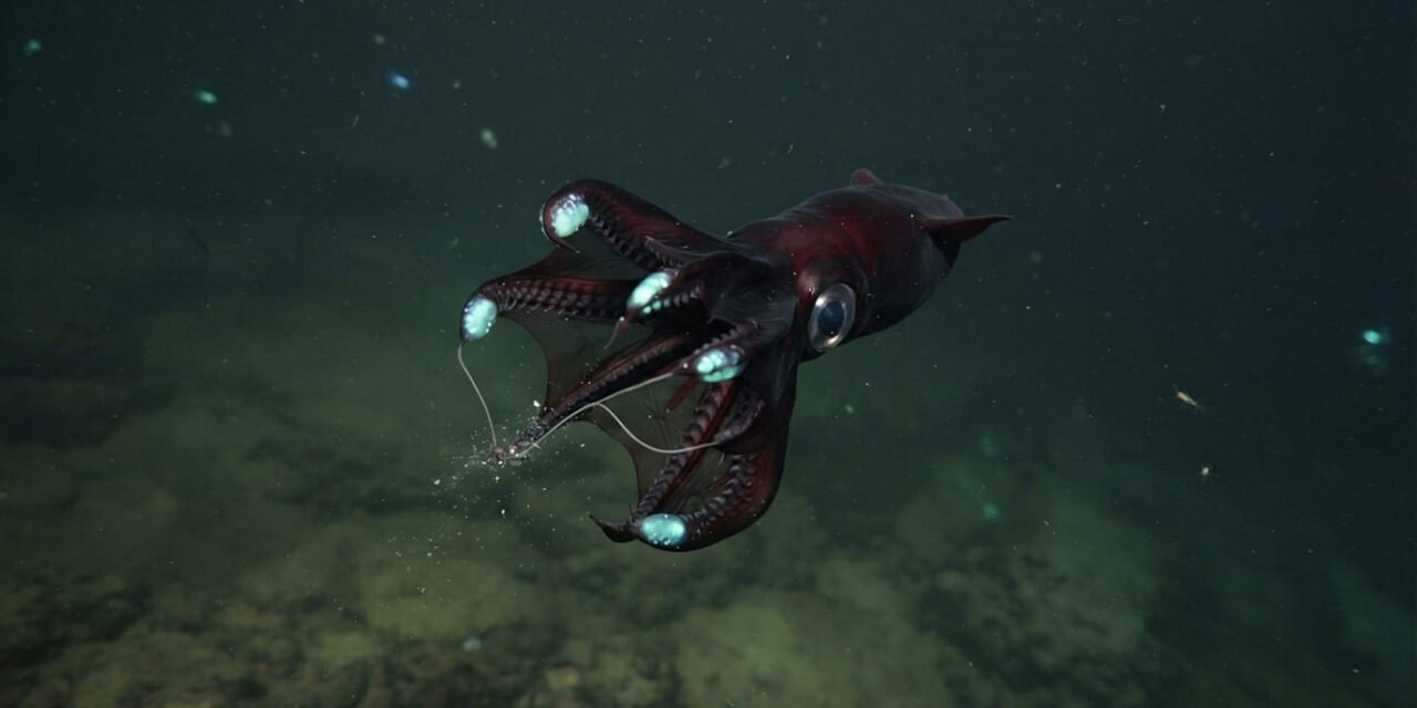 Vampyroteuthis infernalis: How the Vampire Squid Thrives in the Ocean’s Dead Zone