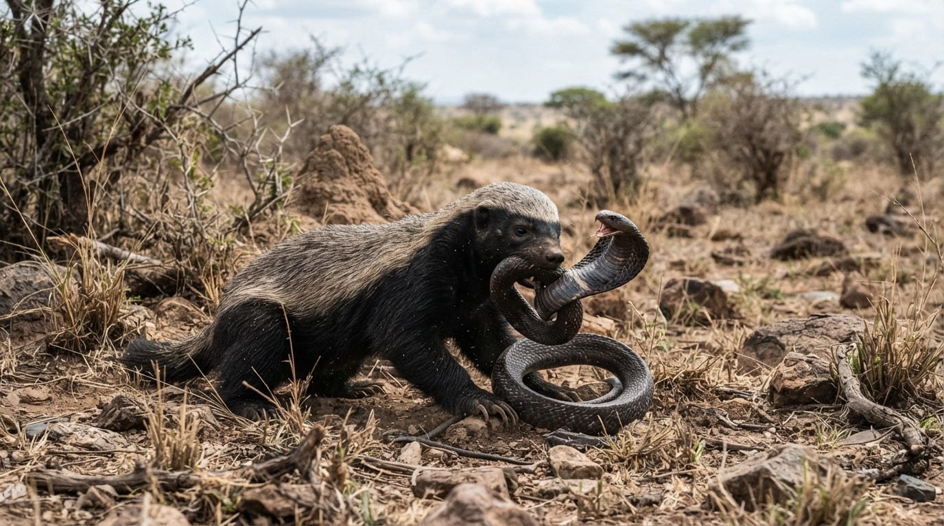The Honey Badger: Why the World’s Most Fearless Animal is Immune to Cobra Venom