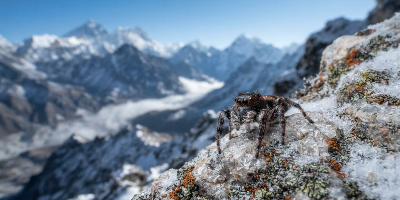 The Himalayan Jumper: How the Salticid Spider Lives 22,000 Feet Up a Mountain