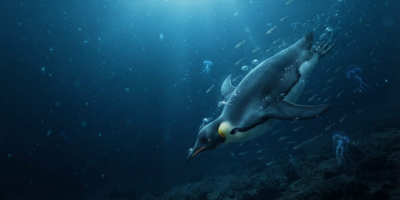 The Deep Diver: How the Emperor Penguin Survives 1,800-Foot Dives