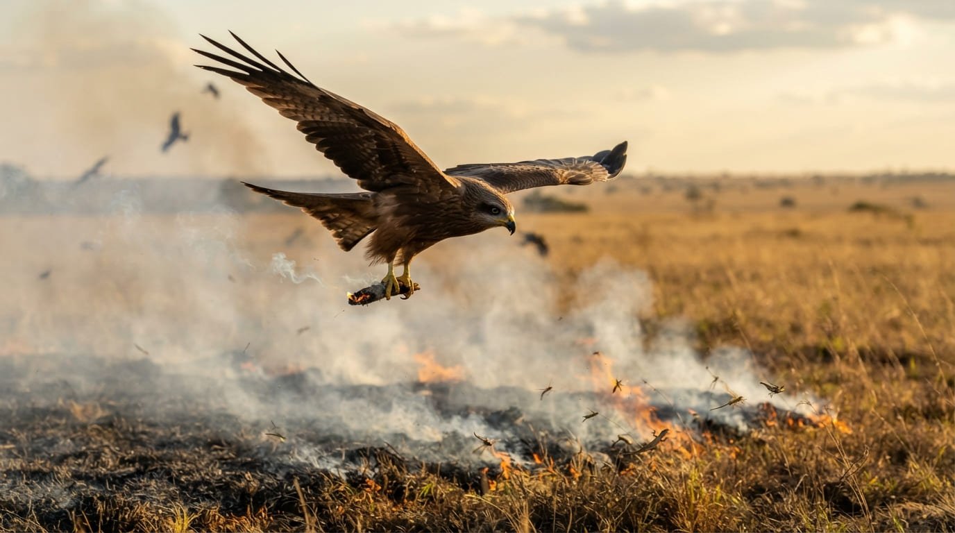 The Fire Starter: Why the Black Kite Uses Smoke to Hunt