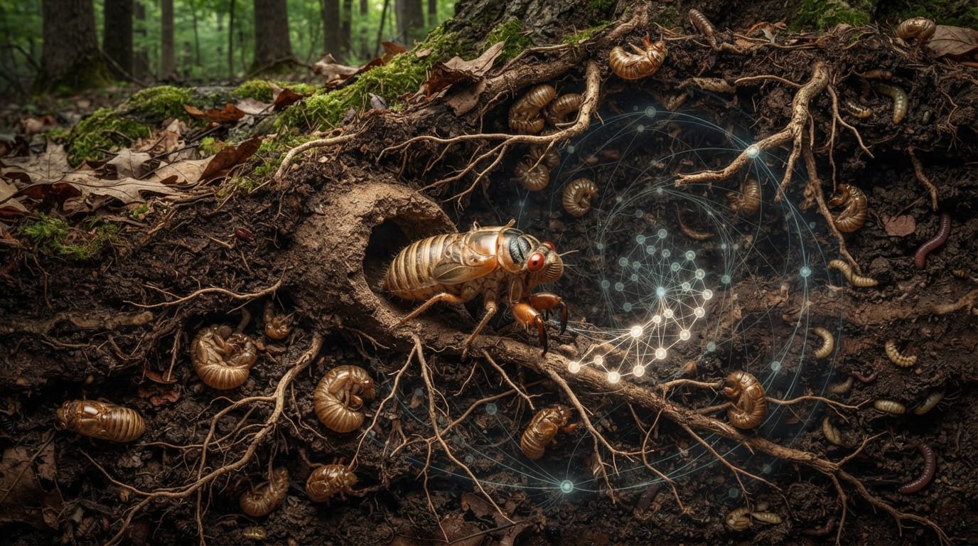 The 17-Year Wait: The Strange Underground Life of the Periodical Cicada