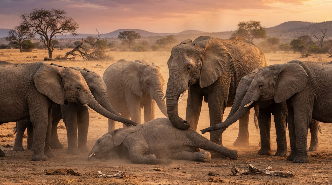 The Emotional World of Elephants: Do They Really Grieve?