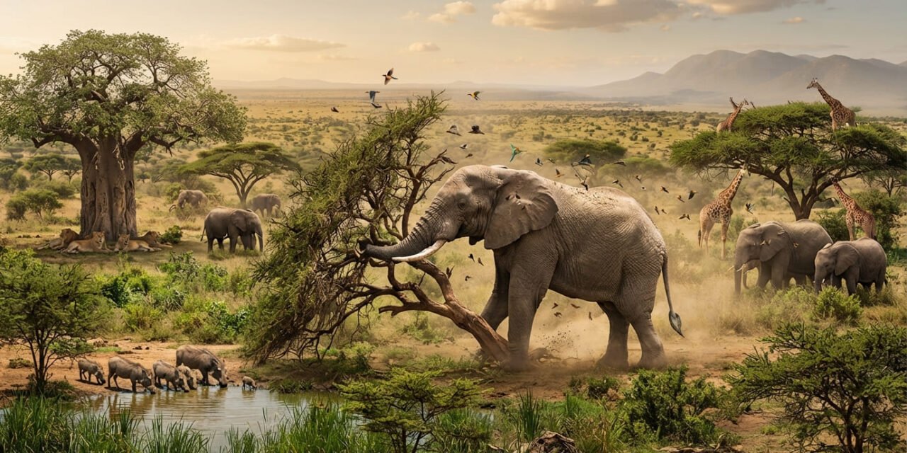 The “Eco-Architects”: How Elephants Keep Our Planet Alive