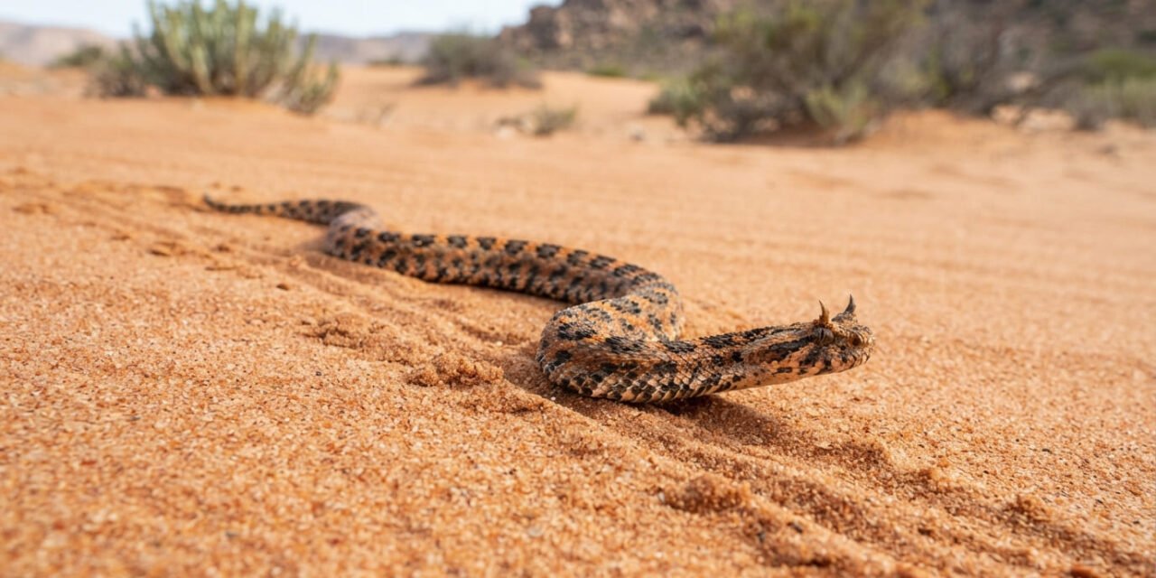 Bitis schneideri: The Sidewinding Survival of the Namaqua Dwarf Adder