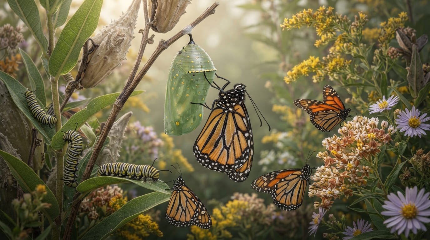 The Great Transformation: The Secret Chemistry of the Monarch Migration